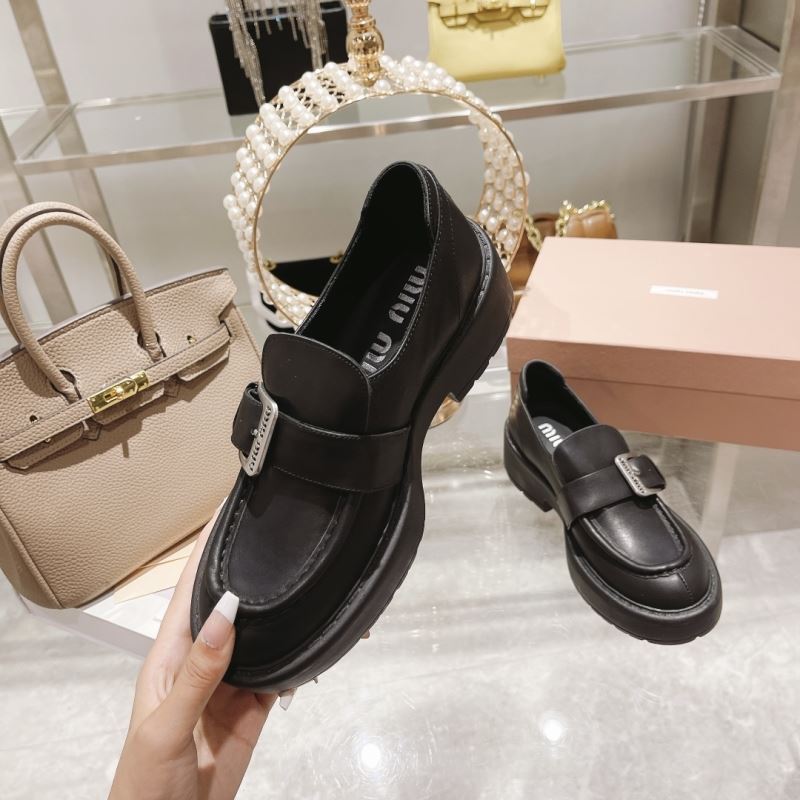 Miu Miu Leather Shoes